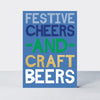 Eggnog Christmas Card - Festive Cheers & Craft Beers