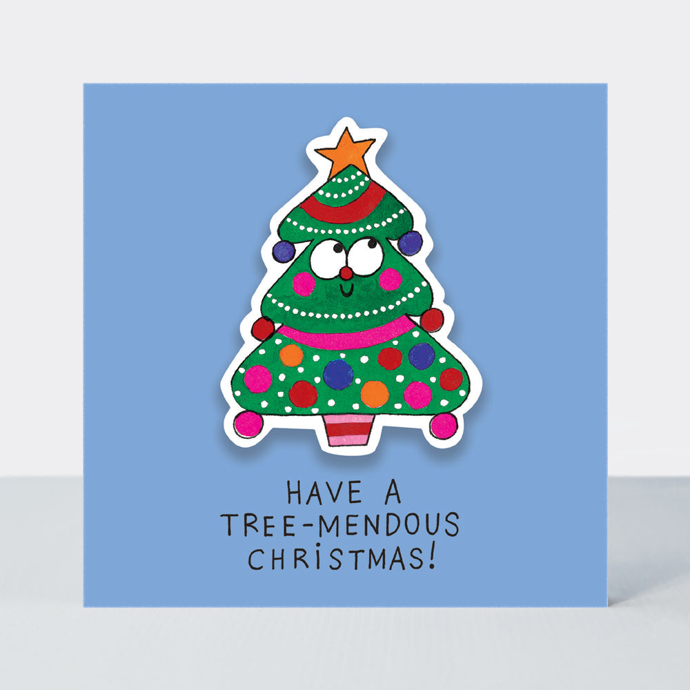 Little Nuggets Christmas Card - Have a Tree-mendous Christmas