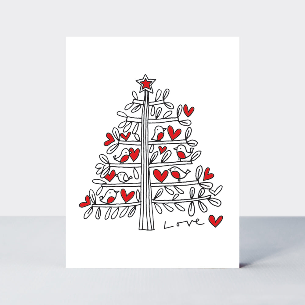Christmas Card Box - Almond (20 Cards)