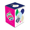 Rectangular Christmas Card Box - Baubles & Bottles - Box of 20 Cards