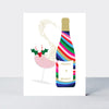 Rectangular Christmas Card Box - Baubles & Bottles - Box of 20 Cards