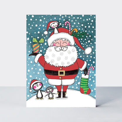 Rectangular Christmas Boxes - Santa/Snowman