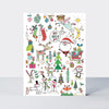 Rectangular Christmas Boxes - Santa/Snowman