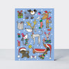 Rectangular Christmas Boxes - Christmas animals