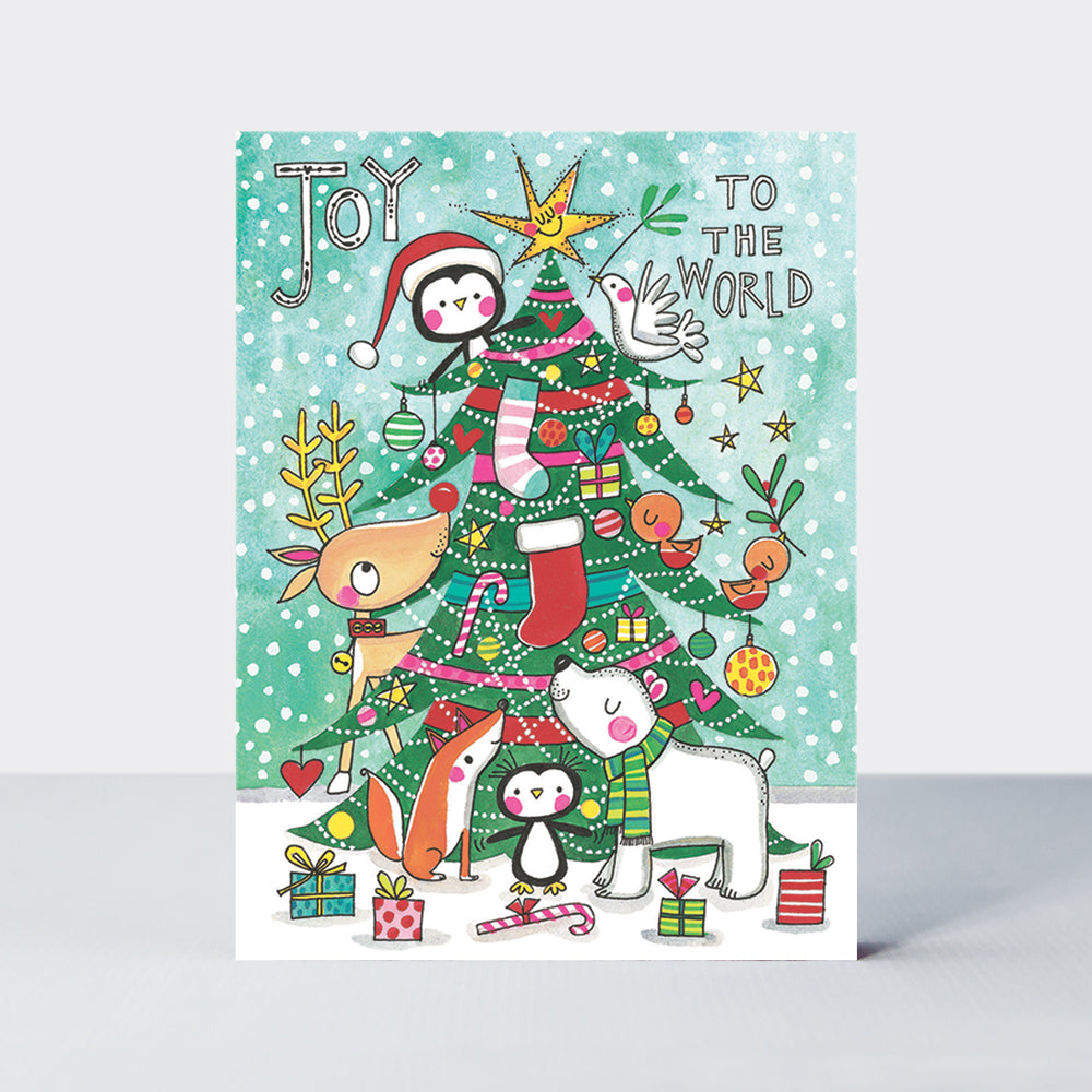 Rectangular Christmas Boxes - Christmas animals