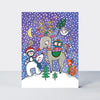 Rectangular Christmas Boxes - Christmas animals
