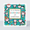 Christmas Card - Special Grandad - Penguins