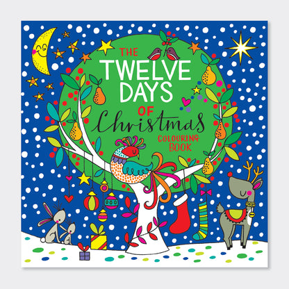 12 Days of Christmas Colouring Book