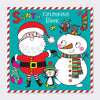 Christmas Colouring Book - Santa & Snowman