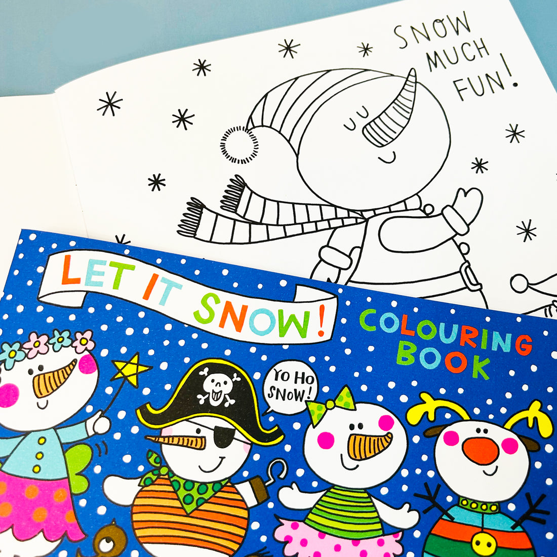 Let It Snow Christmas Colouring Book