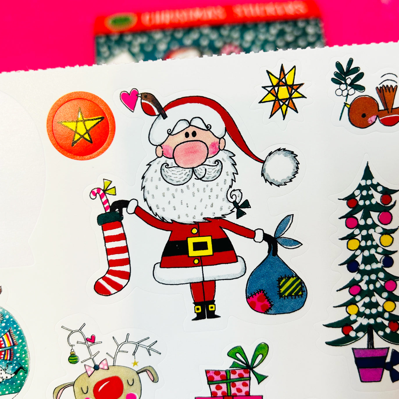 Christmas Sticker Book