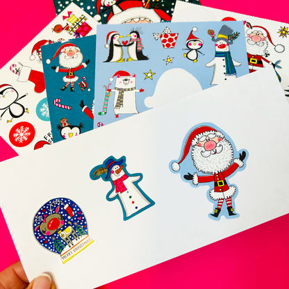 Christmas Sticker Book