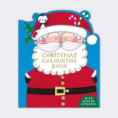 Christmas Colouring Book With Stickers