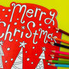 Christmas Colouring Book With Stickers