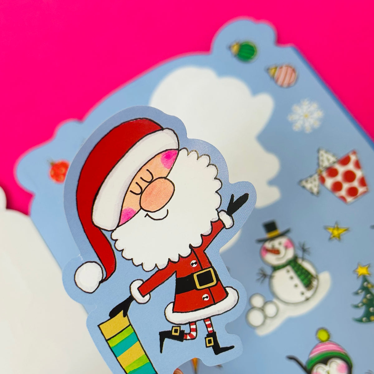 Christmas Die-Cut Sticker Book