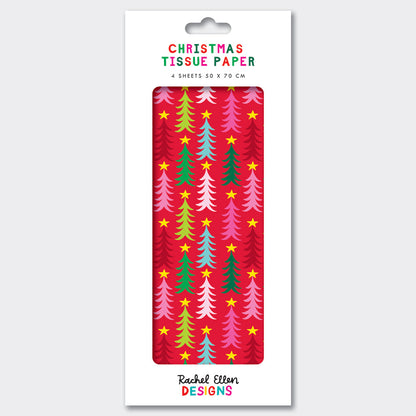 Christmas Tissue Paper - Christmas Trees