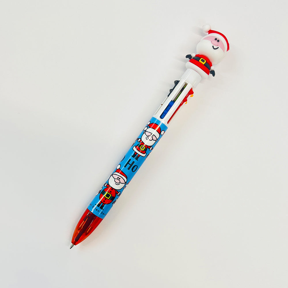 Santa Pen With Topper