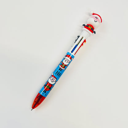 Santa Pen With Topper