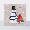 Yule Log Christmas Card - Merry Christmas Son