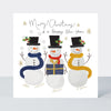 Yule Log Christmas Card - Merry Christmas & Happy New Year
