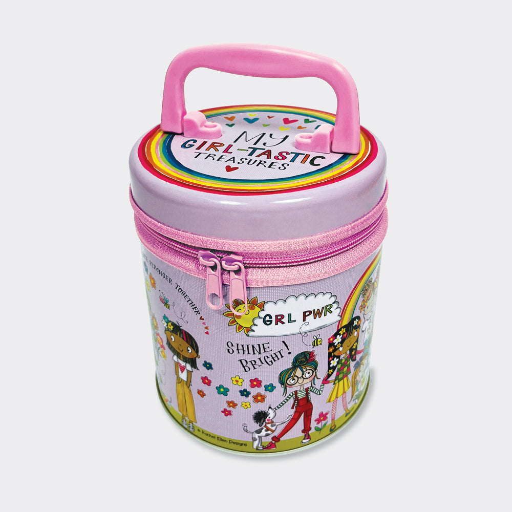 Zipped Storage Tins - My Girl-tastic Treasures