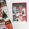 Advent Calendar Card - Snowy Christmas Village