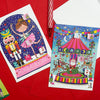Advent Calendar Card - Nutcracker/Snow Globe