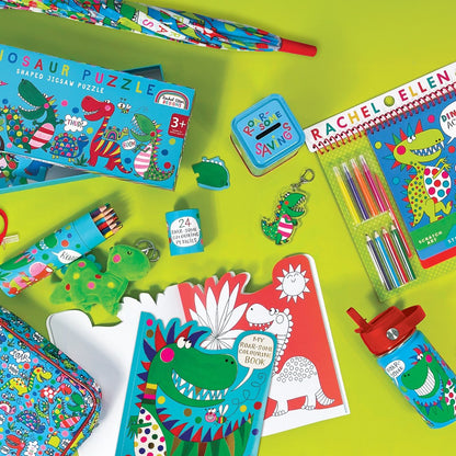 Dinosaur Kids Insulated Stainless Steel Water Bottle - 340ml