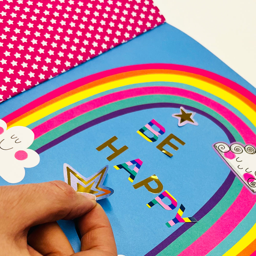 Sticker Scene and Colouring Activity Book - Moondance Ballerina