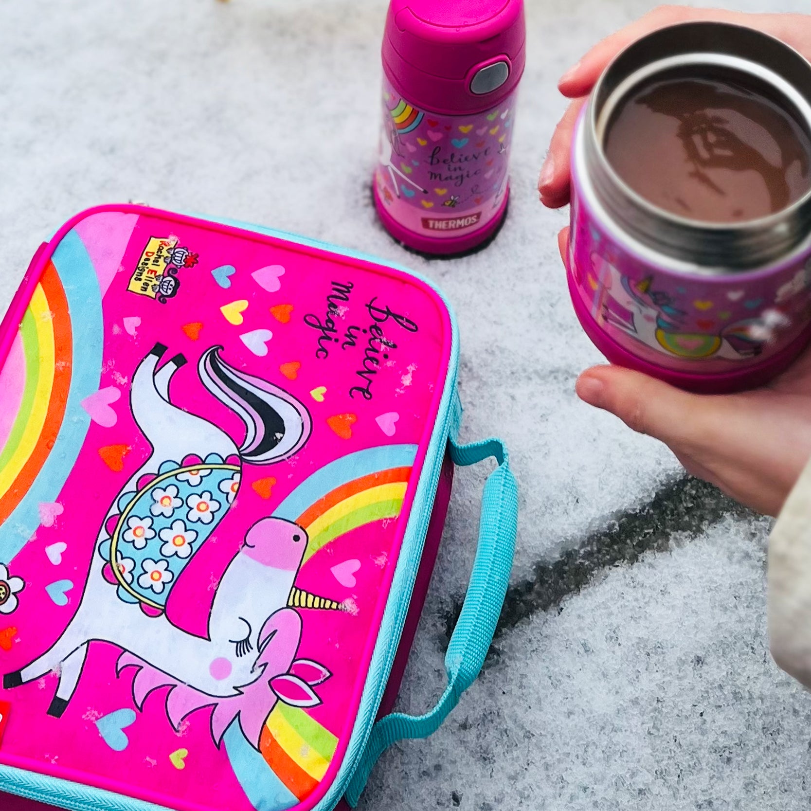 Thermos FUNtainer Food Flask Unicorn 290ml Rachel Ellen Designs