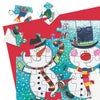 Christmas Jigsaw Cards - Snowmen
