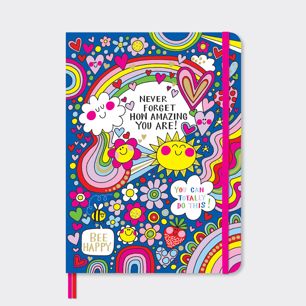 A5 Notebook - Never forget how amazing you are!