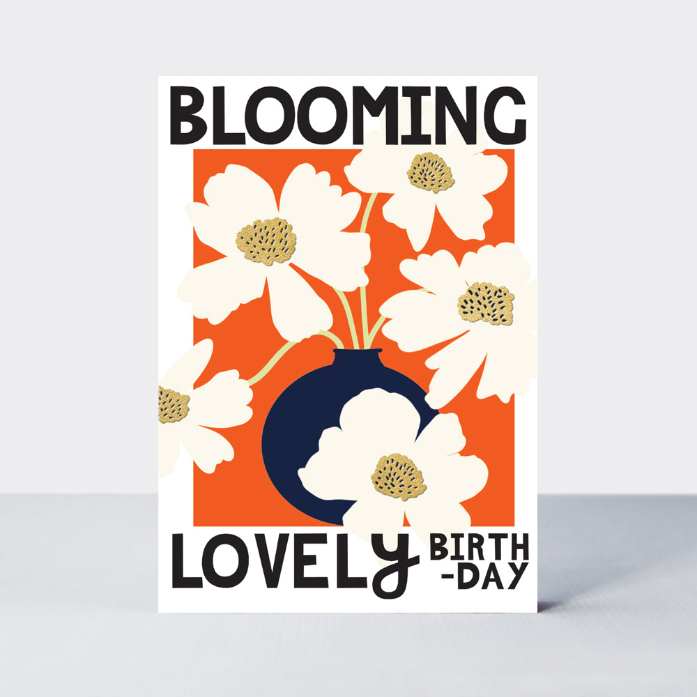 Belle - Blooming Lovely Birthday Cosmos  - Birthday Card