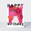 Belle - Happy Birthday/Pink Poppies