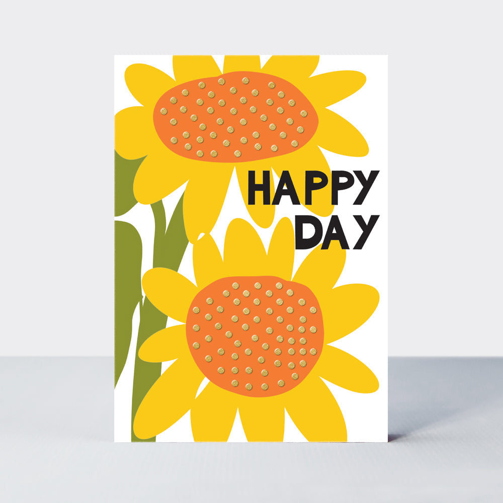 Belle - Happy Day Bunch of Sunflowers - Birthday Card