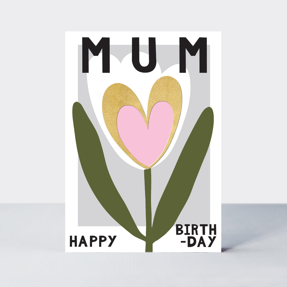 Belle - Mum Birthday/Tulip &amp; Love Heart