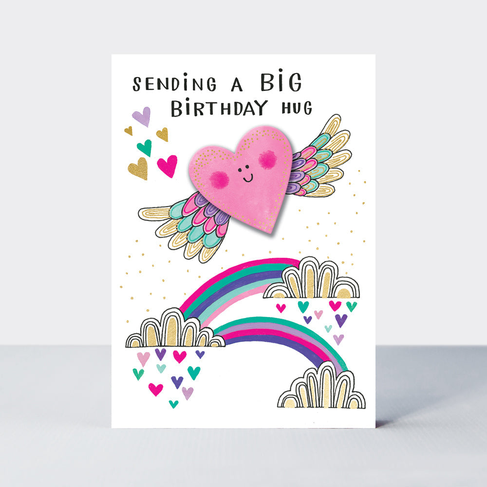 Bewitched - Sending a Big Birthday Hug  - Birthday Card