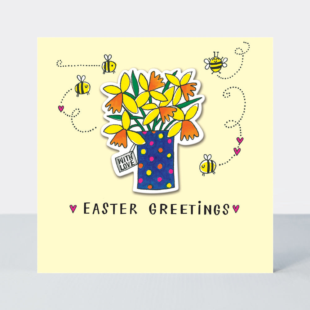 Easter Parade - Easter Greetings/Daffodils