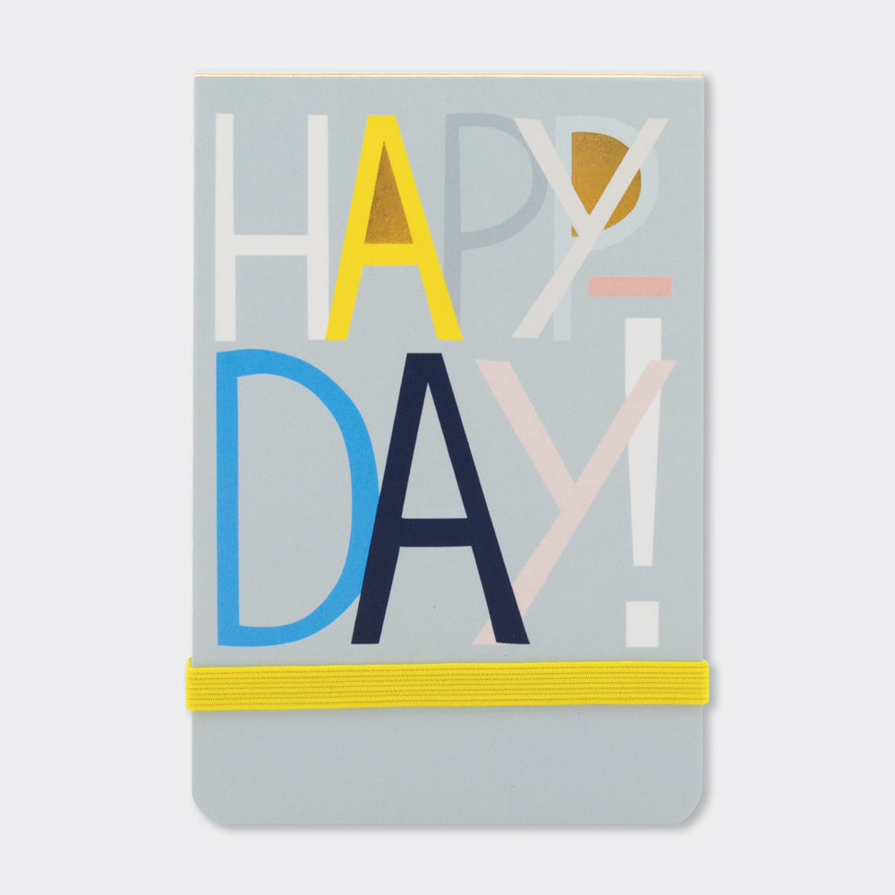 A7 Mini Notepads - Happy Day!