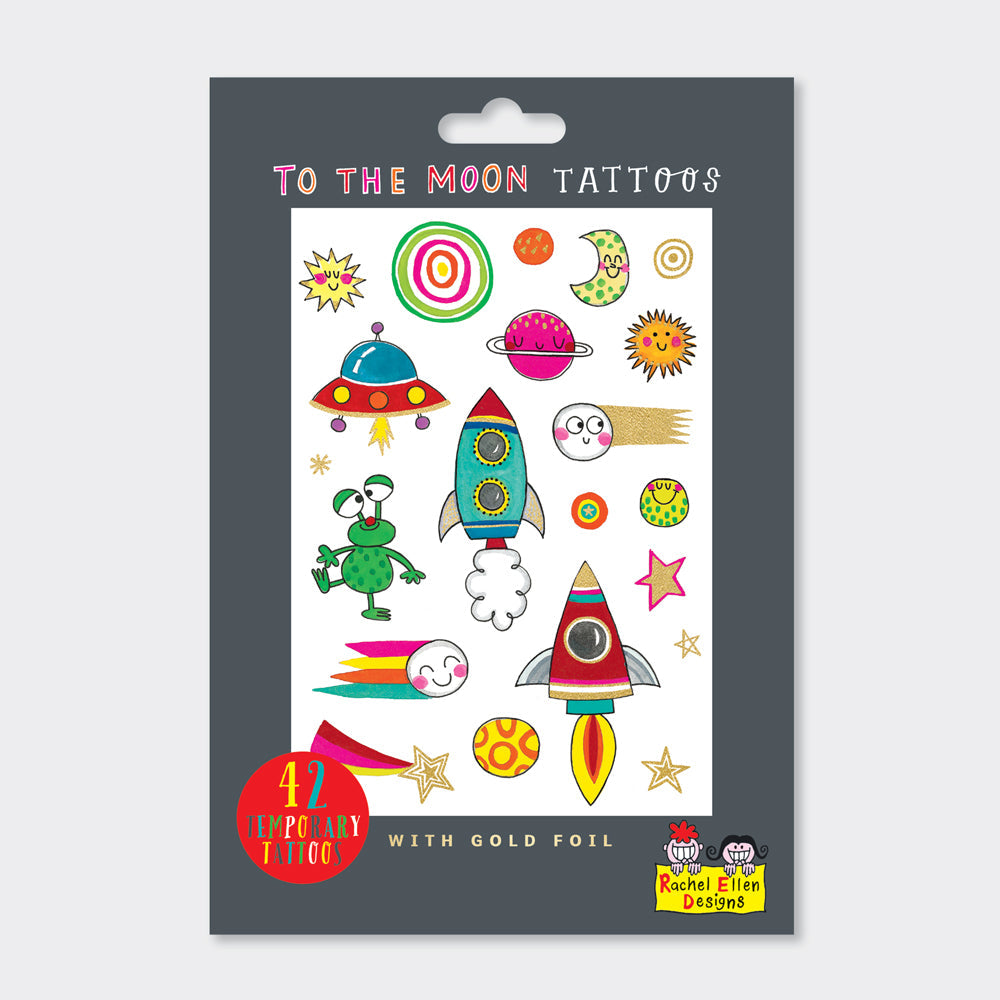 To The Moon Tattoos