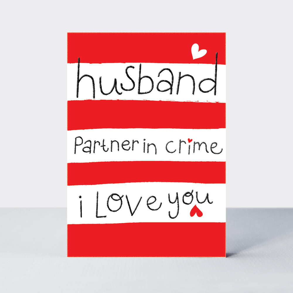 Valentine's Love Day - Husband/Partner In Crime