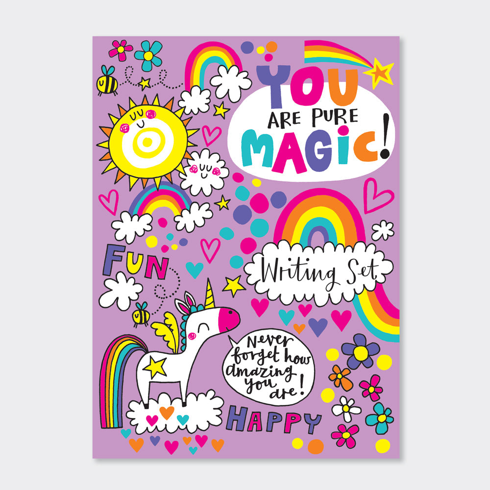 Letter Writing Set - 'You Are Pure Magic' Unicorn – Rachel Ellen Designs